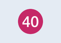 40 logo